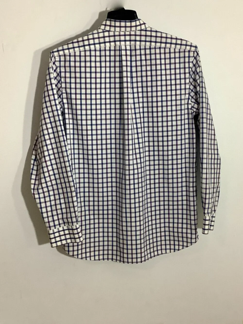 Long Sleeve Button Banana Republic Classic Fit Large Mens Dress Shirt No-iron